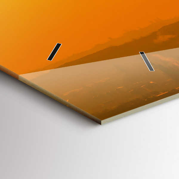 Orologio rettangolare Vista della Cattedrale di Brno