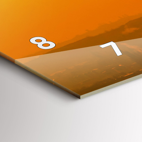 Orologio rettangolare Vista della Cattedrale di Brno