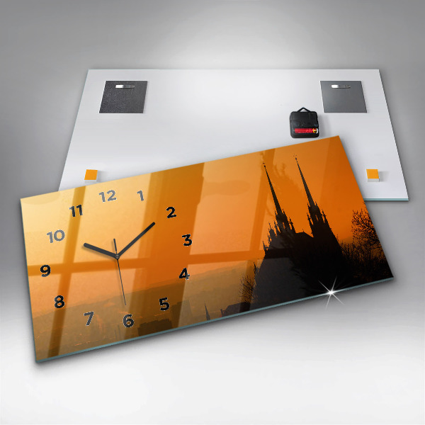 Orologio rettangolare Vista della Cattedrale di Brno