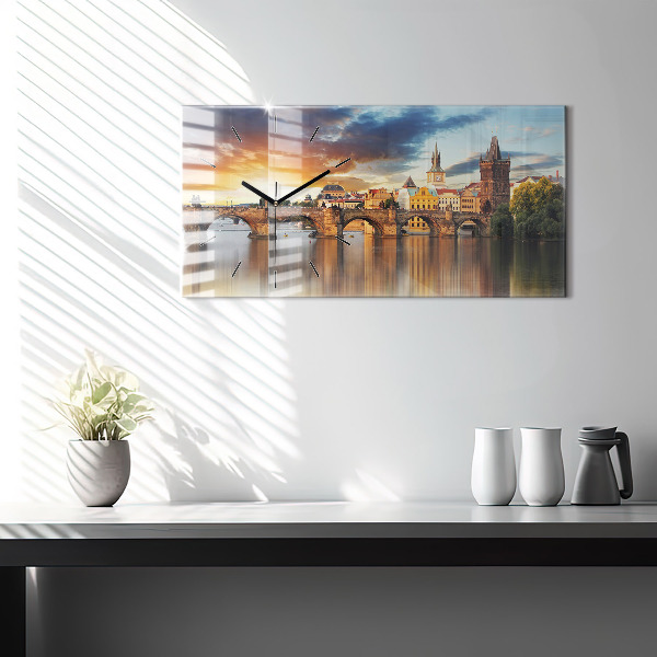 Orologi orizzontali Panorama sul fiume