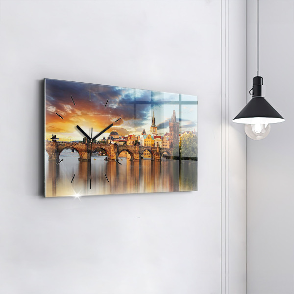 Orologi orizzontali Panorama sul fiume