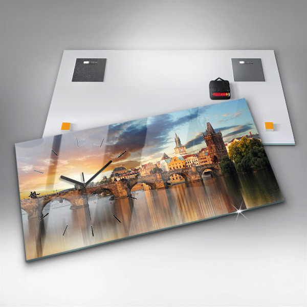 Orologi orizzontali Panorama sul fiume