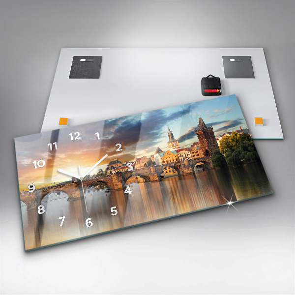 Orologi orizzontali Panorama sul fiume