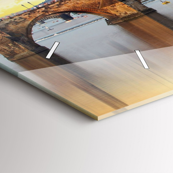 Orologi orizzontali Panorama sul fiume