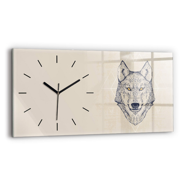 Orologi orizzontali Testa di lupo