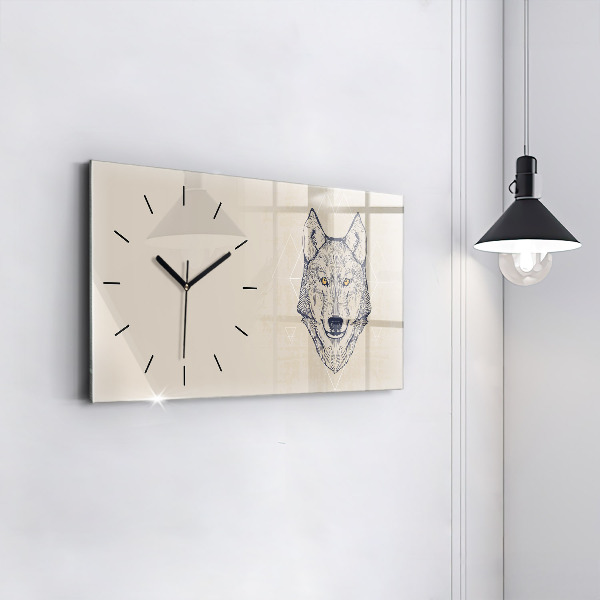 Orologi orizzontali Testa di lupo