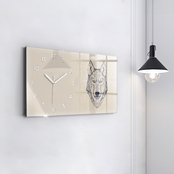 Orologi orizzontali Testa di lupo