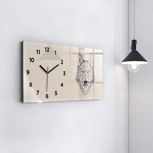 Orologi orizzontali Testa di lupo