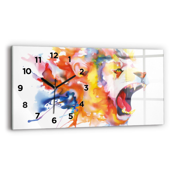 Orologi orizzontali Leone - acquerello