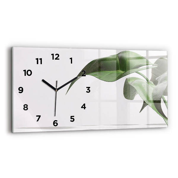 Orologi orizzontali Foglie astratte