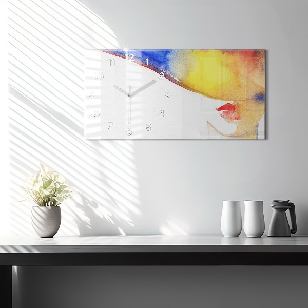 Orologi orizzontali Donna con cappello