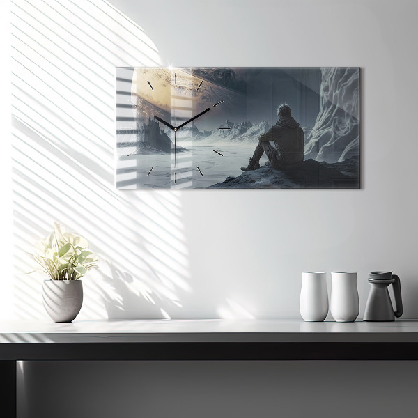 Orologi orizzontali Uomo Spazio Pianeta