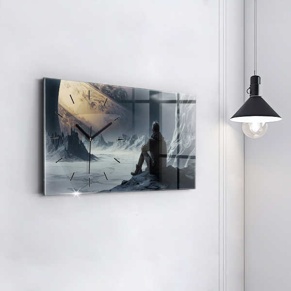 Orologi orizzontali Uomo Spazio Pianeta