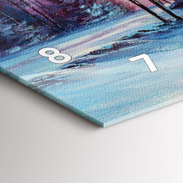 Orologi orizzontali Albero di Natale e ponte