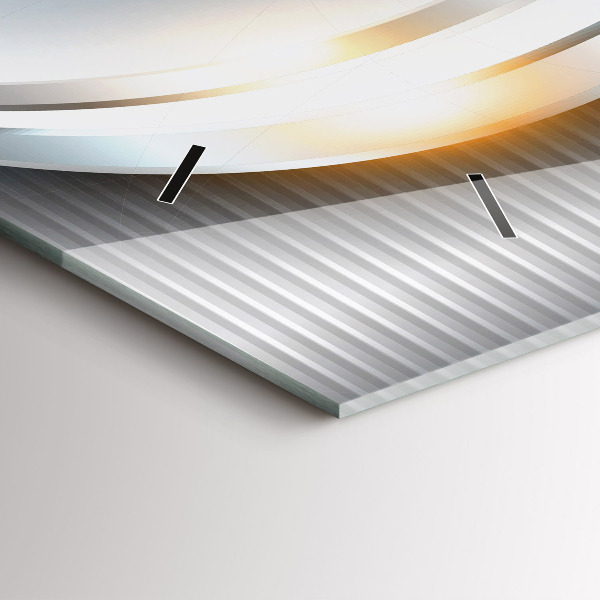 Orologi orizzontali Astrazione metallica