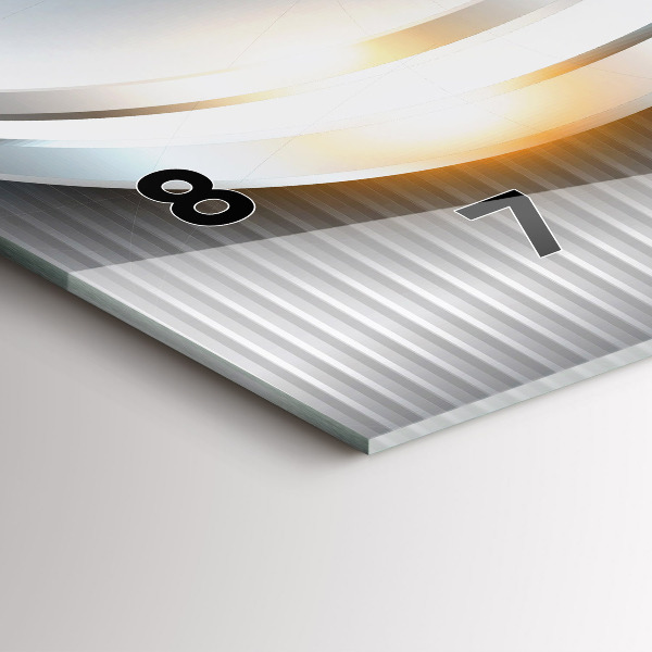 Orologi orizzontali Astrazione metallica