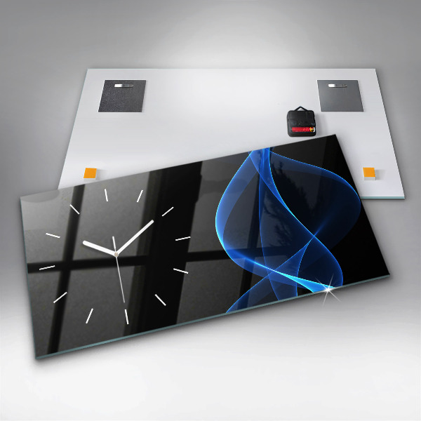 Orologi orizzontali Linee blu