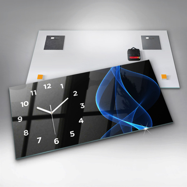 Orologi orizzontali Linee blu