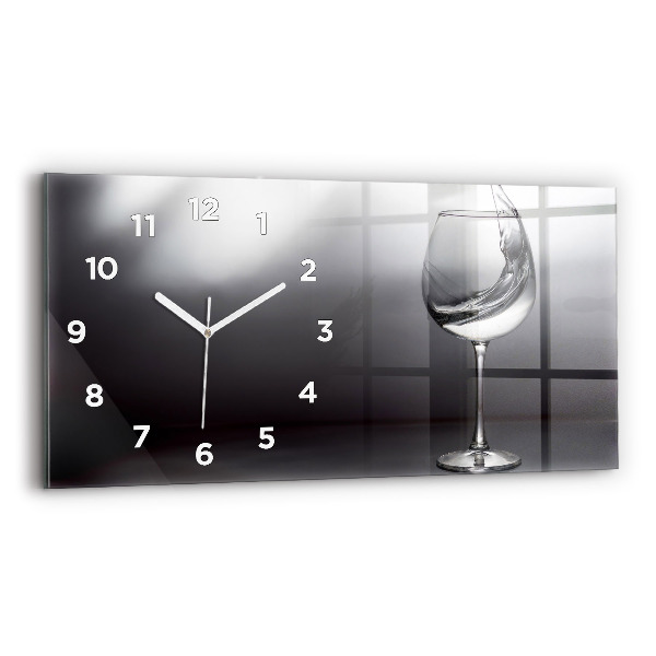Orologi orizzontali Bicchiere di vino