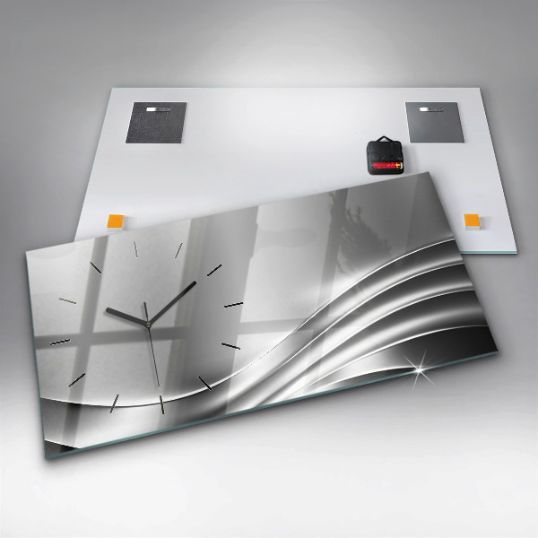 Orologi orizzontali Astrazione d'argento