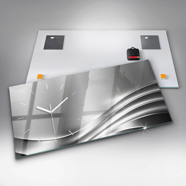 Orologi orizzontali Astrazione d'argento