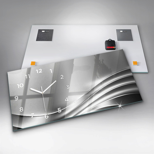 Orologi orizzontali Astrazione d'argento