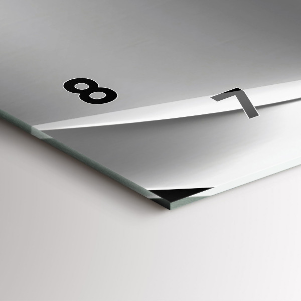 Orologi orizzontali Astrazione d'argento