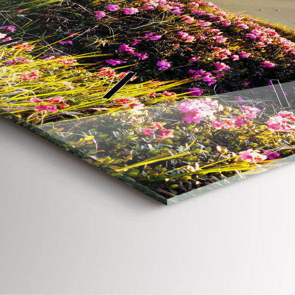 Orologio quadrato Paesaggio montano