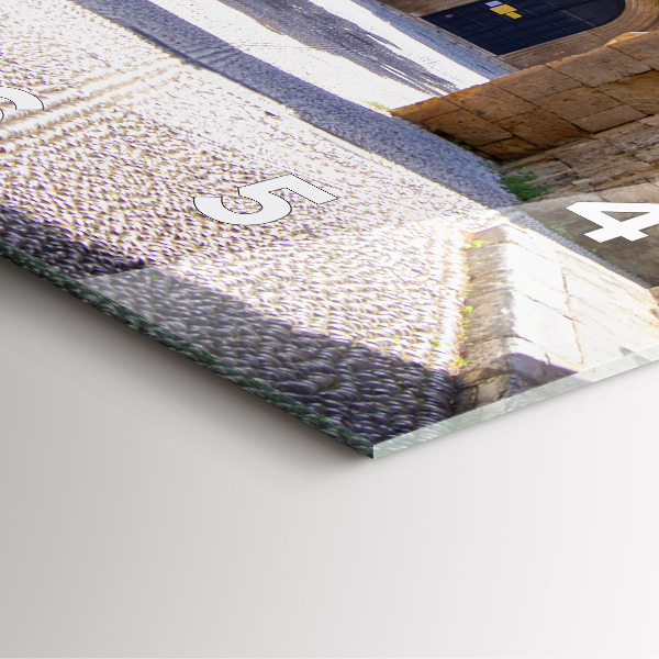 Orologio quadrato Pittoresca strada di Rodi