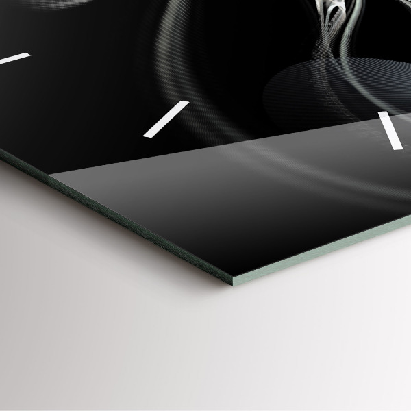 Orologio quadrato Fumo astratto