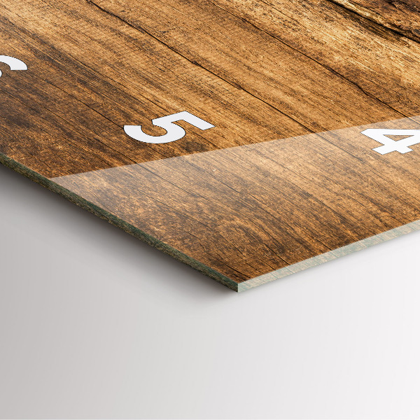 Orologio quadrato Cucchiai di spezie