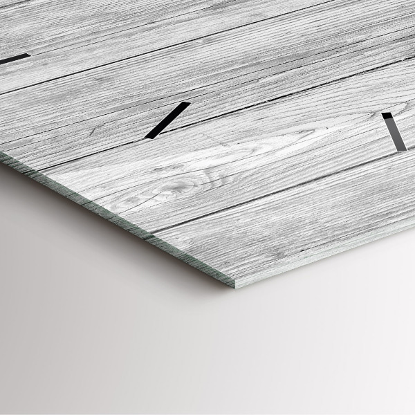 Orologio quadrato Pannelli in legno