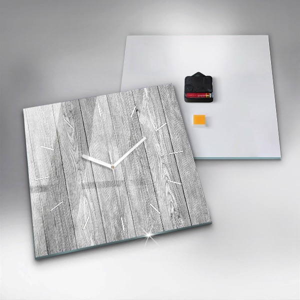 Orologio quadrato Pannelli in legno
