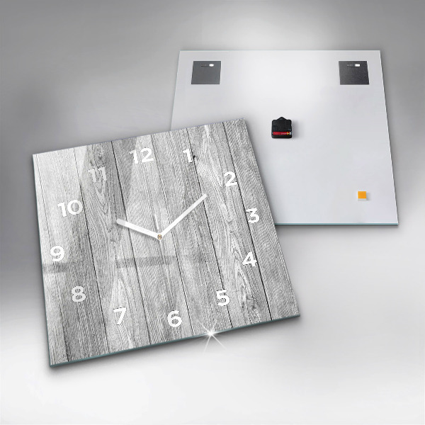 Orologio quadrato Pannelli in legno