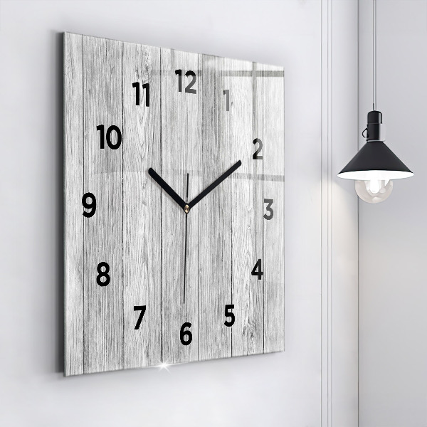 Orologio quadrato Pannelli in legno