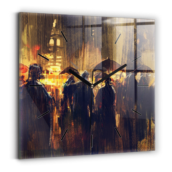 Orologio quadrato Impressionismo nell'arte Piazza del Mercato