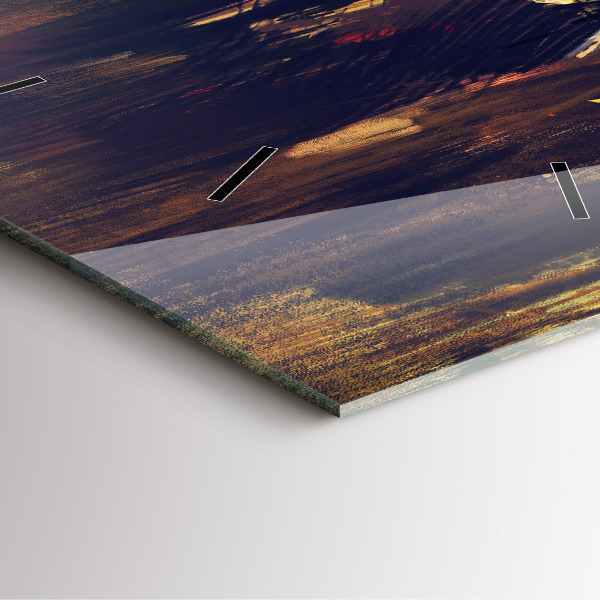 Orologio quadrato Impressionismo nell'arte Piazza del Mercato