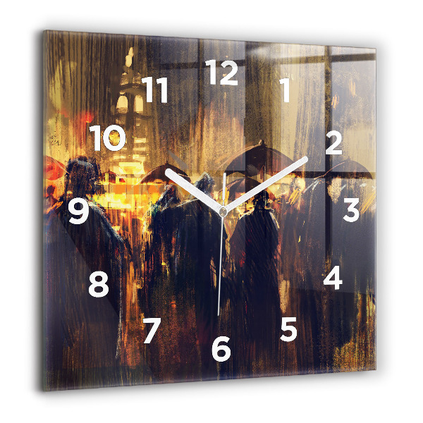 Orologio quadrato Impressionismo nell'arte Piazza del Mercato