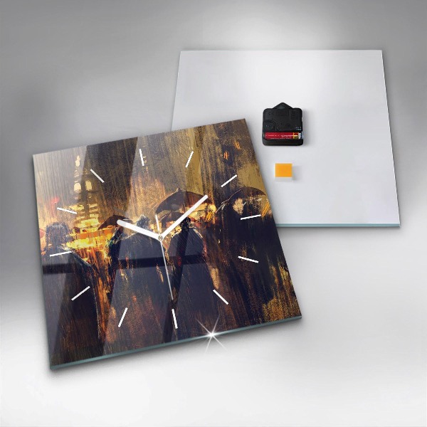 Orologio quadrato Impressionismo nell'arte Piazza del Mercato