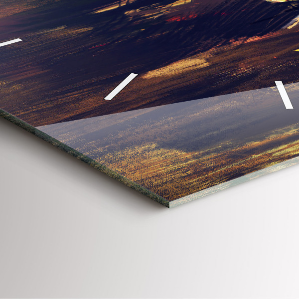 Orologio quadrato Impressionismo nell'arte Piazza del Mercato