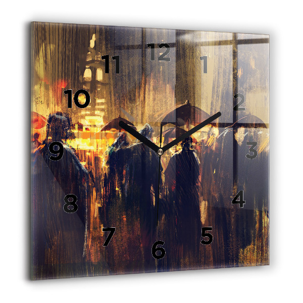 Orologio quadrato Impressionismo nell'arte Piazza del Mercato