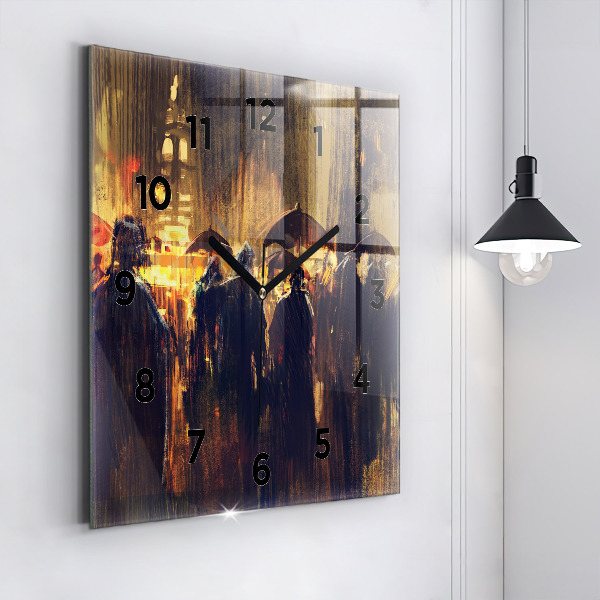 Orologio quadrato Impressionismo nell'arte Piazza del Mercato