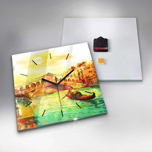 Orologio quadrato Venezia Ponte di Rialto