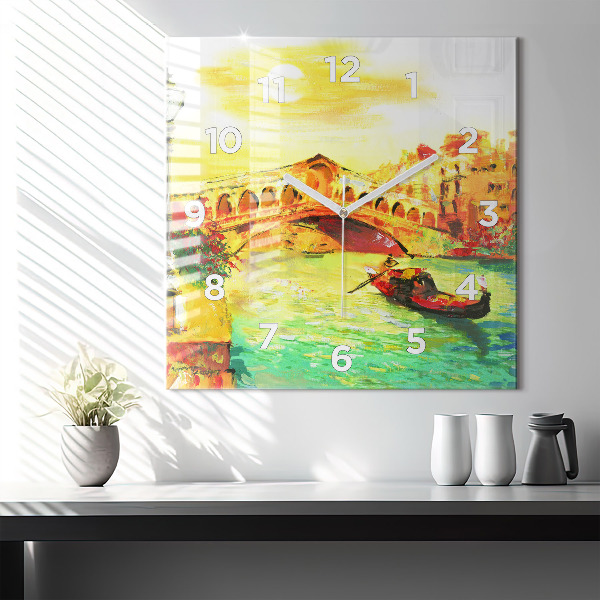 Orologio quadrato Venezia Ponte di Rialto