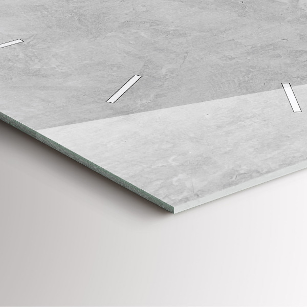 Orologio quadrato Muro di pietra