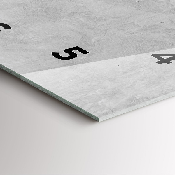 Orologio quadrato Muro di pietra