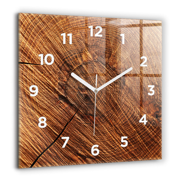 Orologio quadrato Legno decorativo