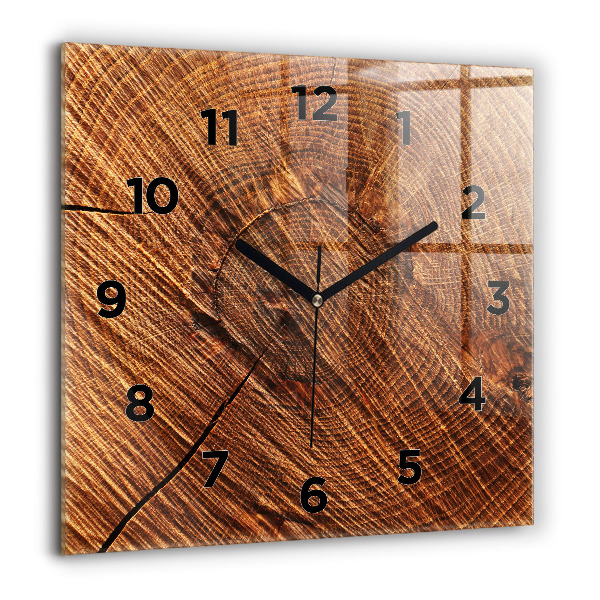 Orologio quadrato Legno decorativo