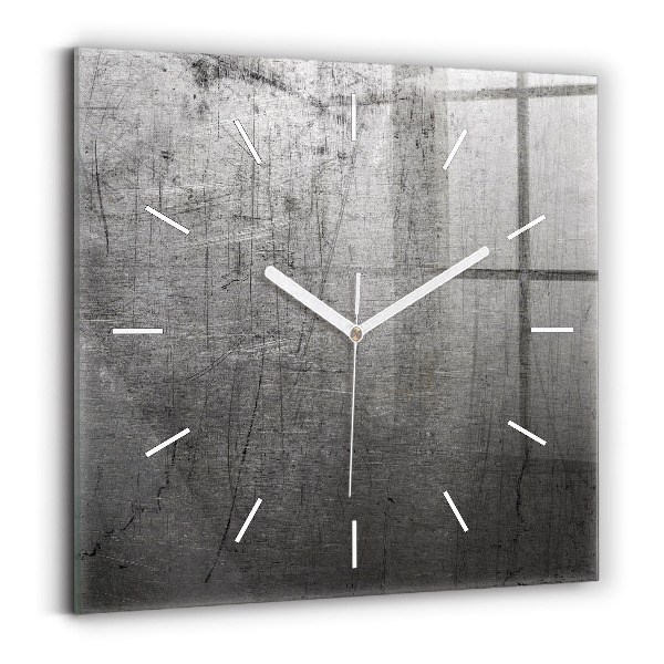 Orologio quadrato Parete metallica