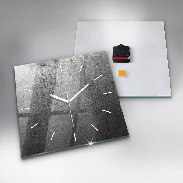 Orologio quadrato Parete metallica